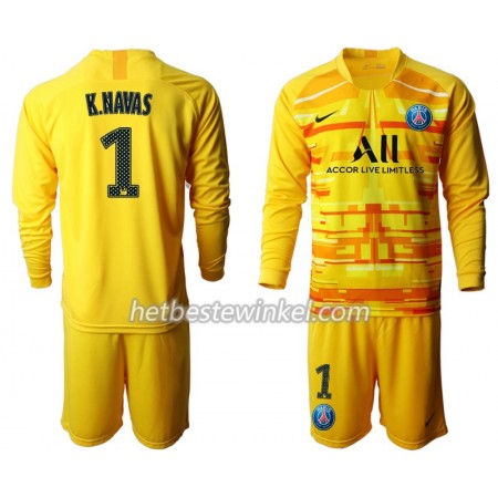 Paris Saint Germain Doelman K NAVAS 1 Tenue II 2019/20 - LS (+ Korte broeken)